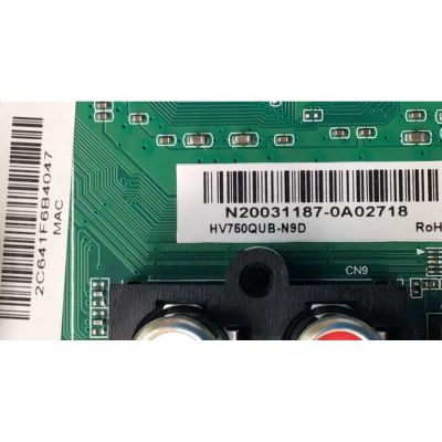 KIT TARJETAS PARA TV VIZIO / MAIN 21201-02121 / T.MT5597.U767 / FUENTE 60101-03409 / PW.176W2.672 / T-CON 44-9771389O / 47-6021224 / C-PCB_HV750QUB-N9D / PANEL BOEI750WQ1_H / DISPLAY CV750QUB-N9D / MODELOS V755-G4 LBNFQQBW / V755-G4 LBNFQQCW - Imagen 3